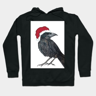 Christmas Crow Hoodie